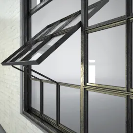 Industrial factory windows